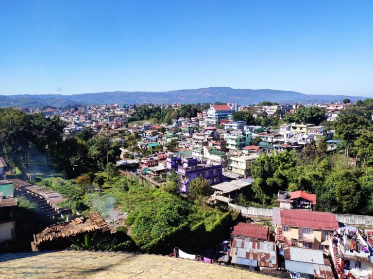 View of Shillong, Meghalaya, home state of two Gothia Cup-winning Minerva Academy players