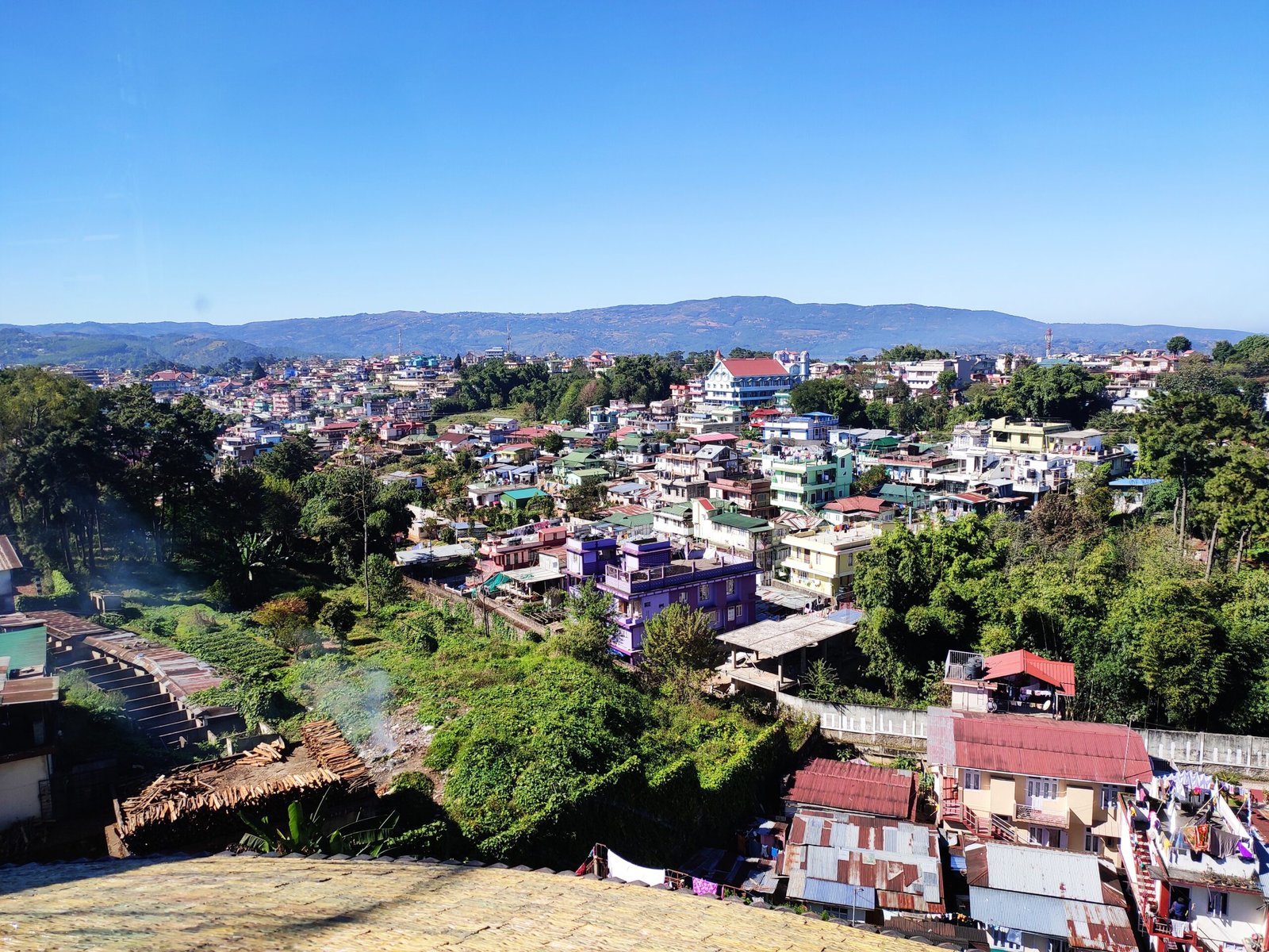 View of Shillong, Meghalaya